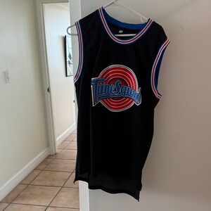 Tune Squad Kids Basketball Jersey - Black